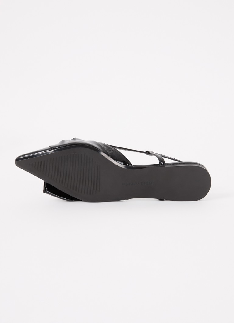 Balerini Steve Madden din piele lăcuită strălucitoare