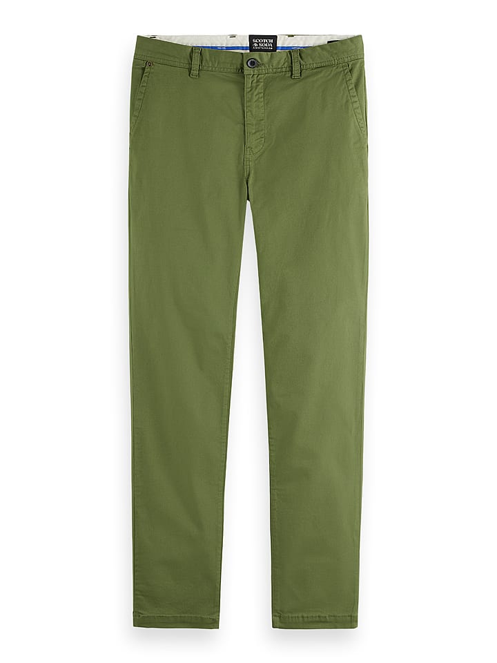 Scotch & Soda Chino in Oliv günstig kaufen