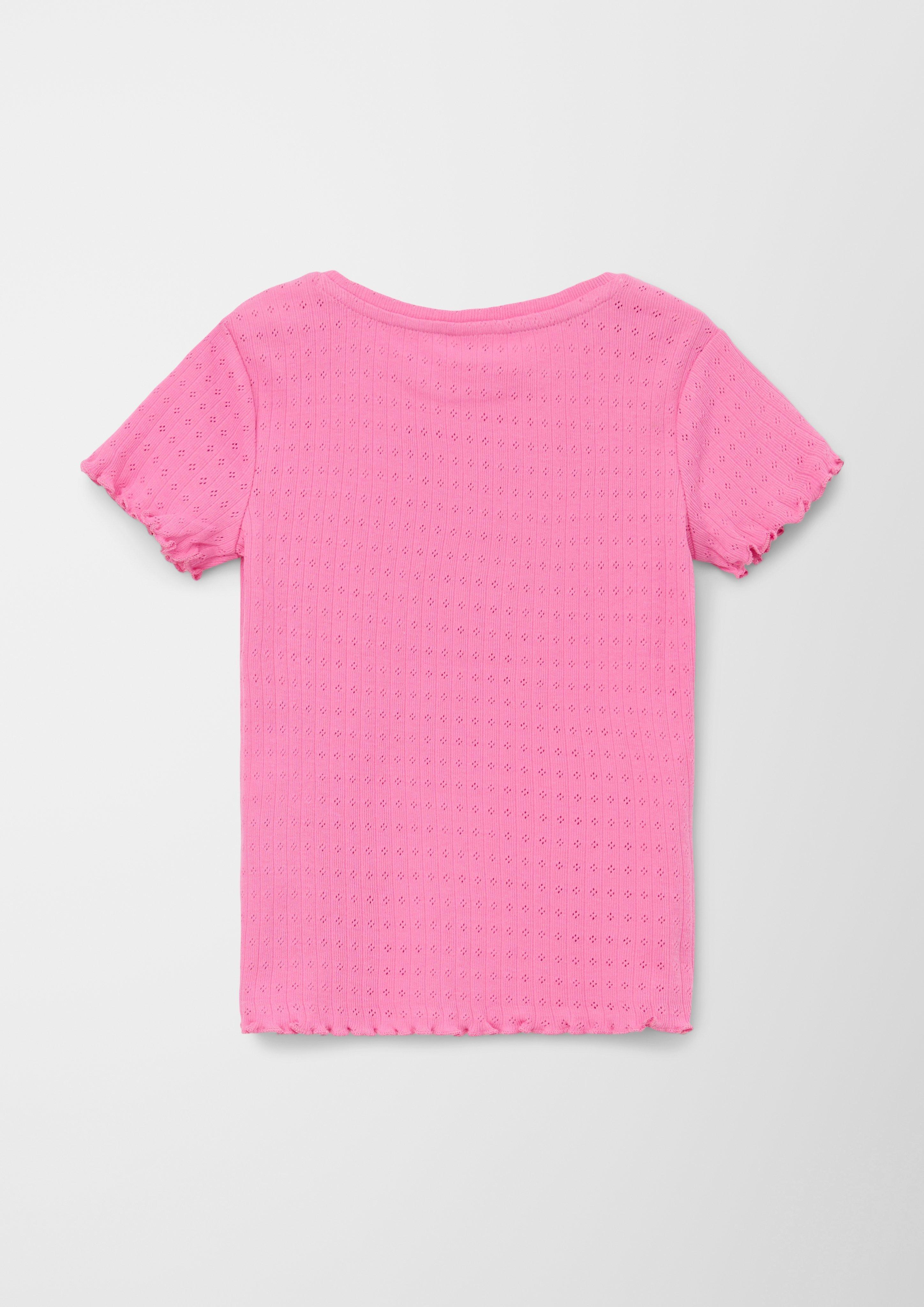 Strickshirt mit Ajourmuster  2127426-4419