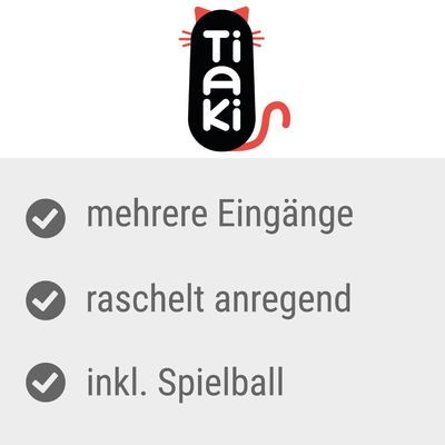 TIAKI Katzentunnel Rakete