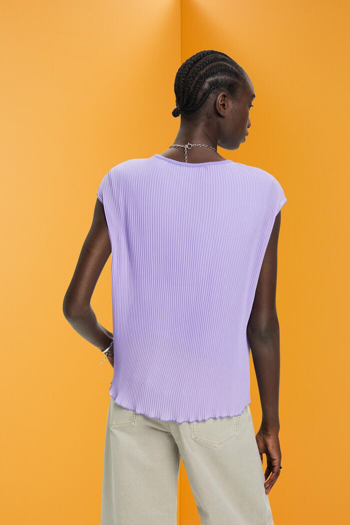 Plissee-T-Shirt