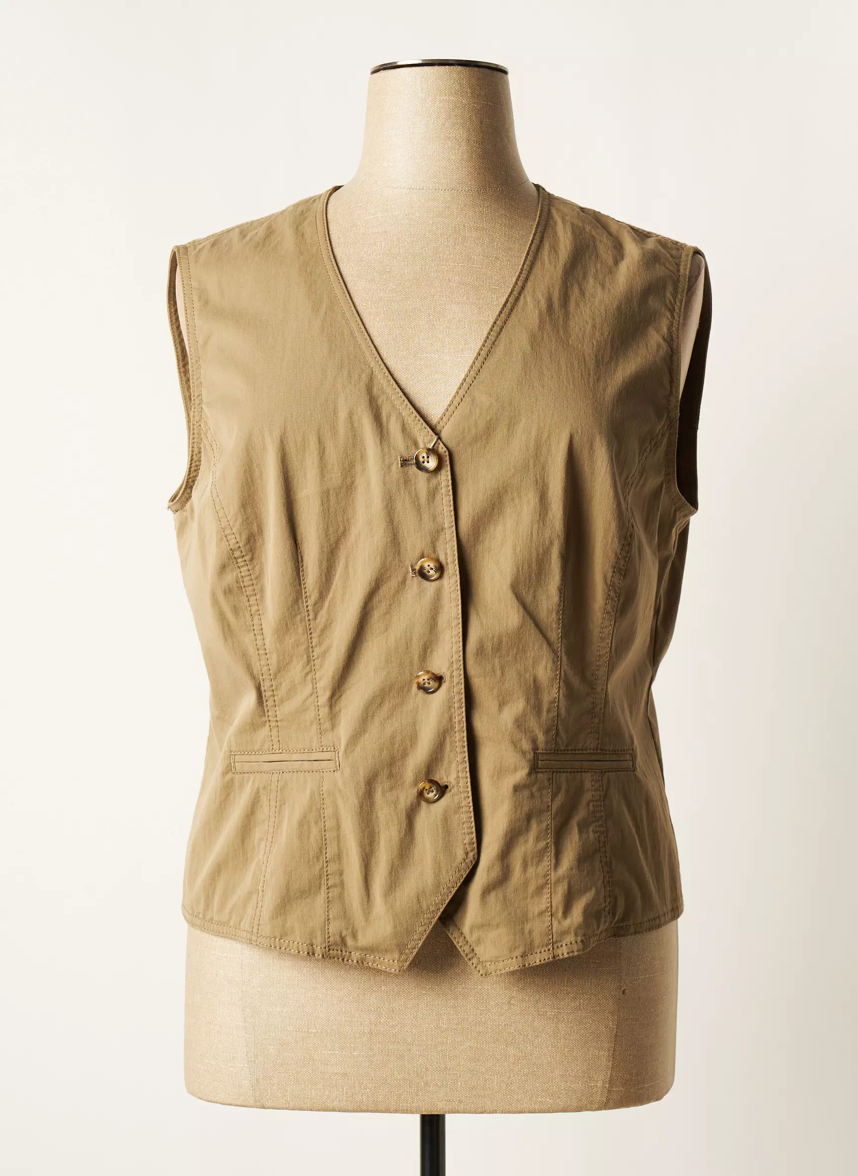 Toni Gilet Femme couleur marron