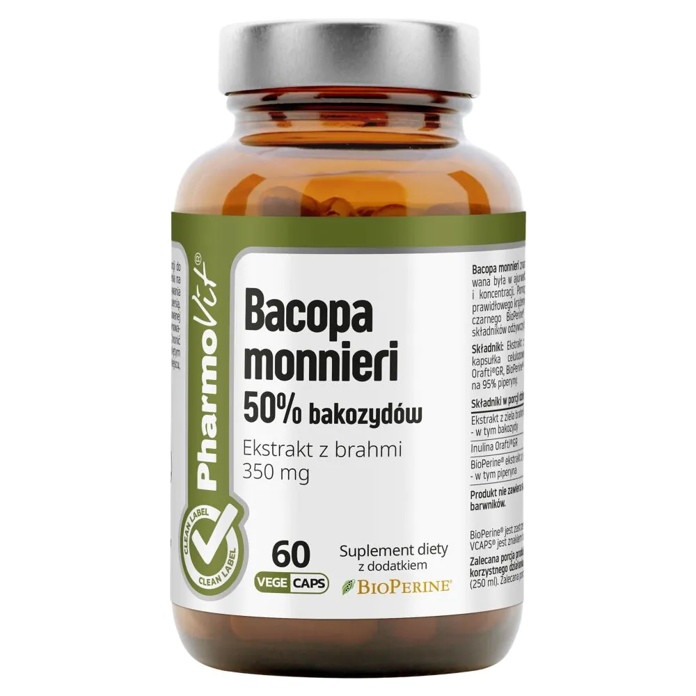 PharmoVit Clean Label Bacopa Monnieri kapsule