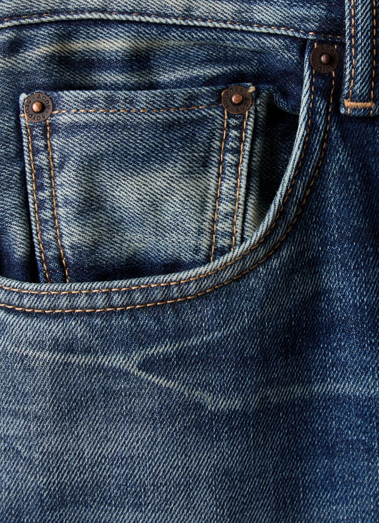 Voľné džínsy s vysokým pásom od Acne Studios s tmavým praním