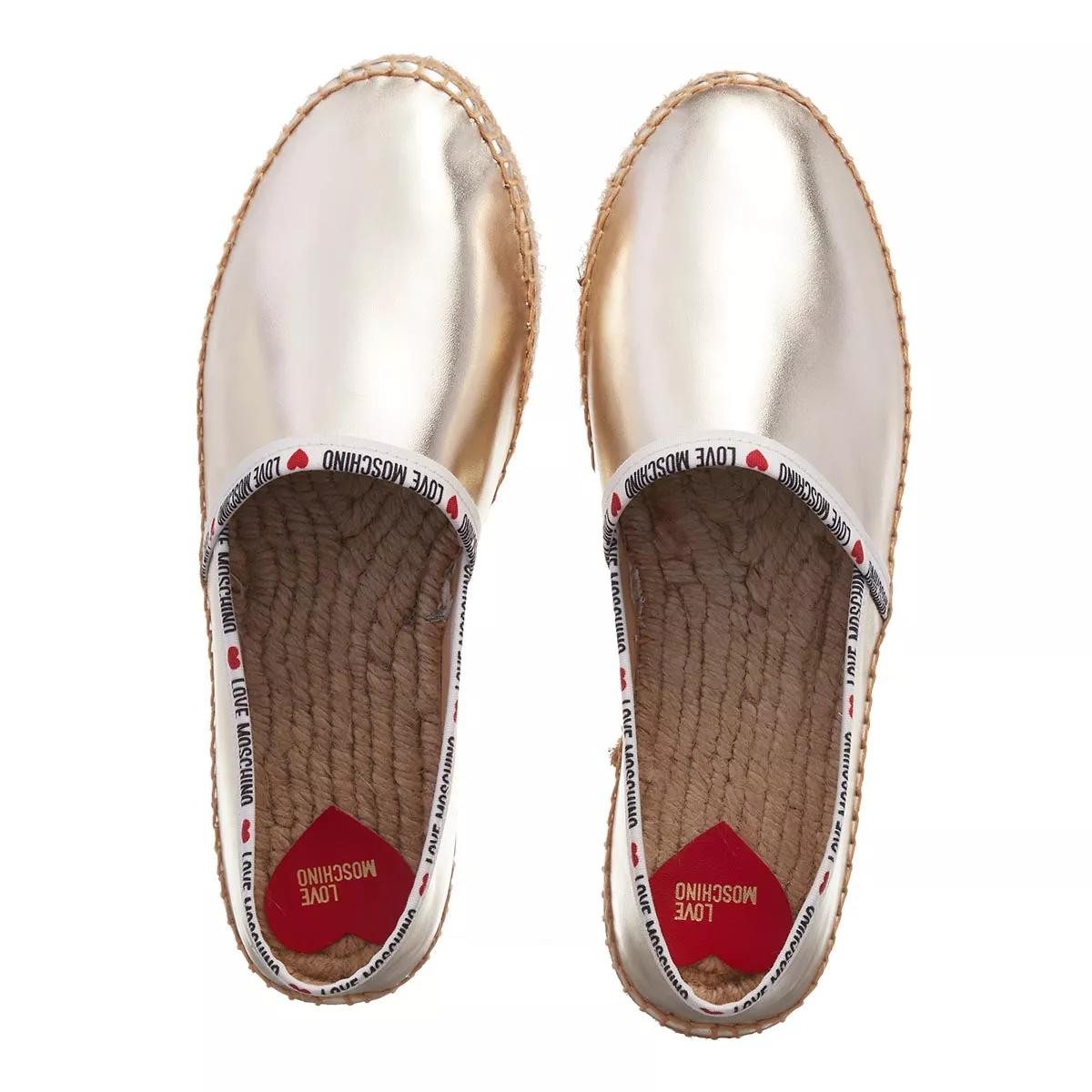 MOSCHINO Komfort Slipper silber