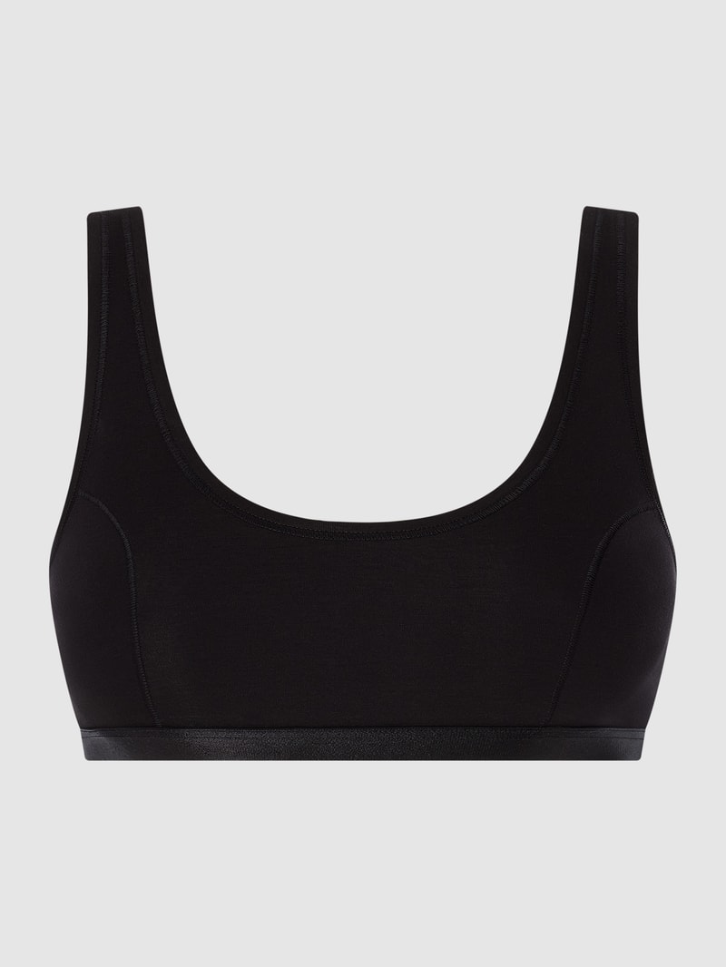 Bustier mit Modal-Anteil Modell 'Natural Joy' in schwarz