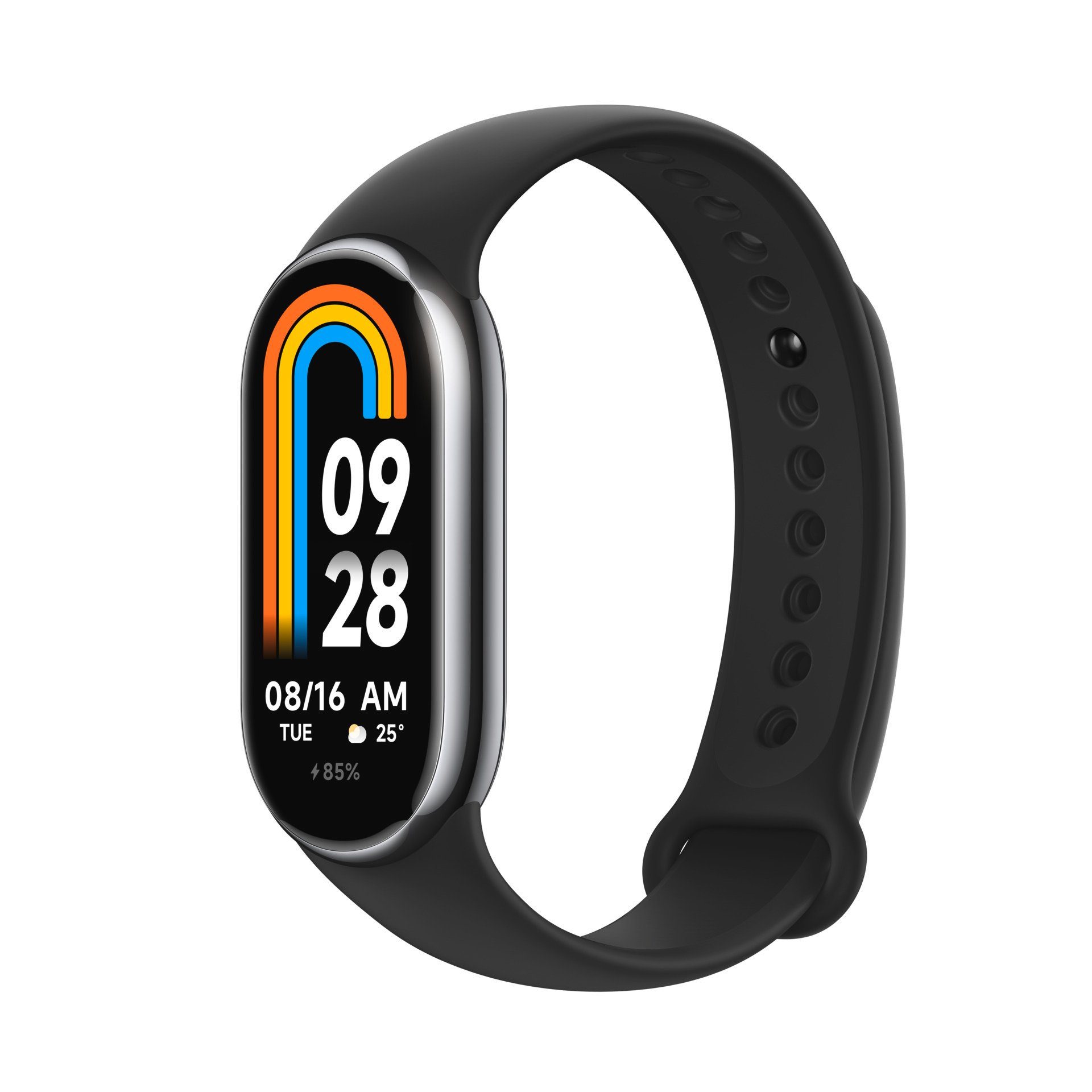 Xiaomi Smart Band 8 Fitnessband (4,11 cm/1,62 Zoll), 4,12 cm (1,62 Zoll) AMOLED 60 Hz Farbdisplay mit Touchscreen, Bis zu 16 Tage Akkulaufzeit