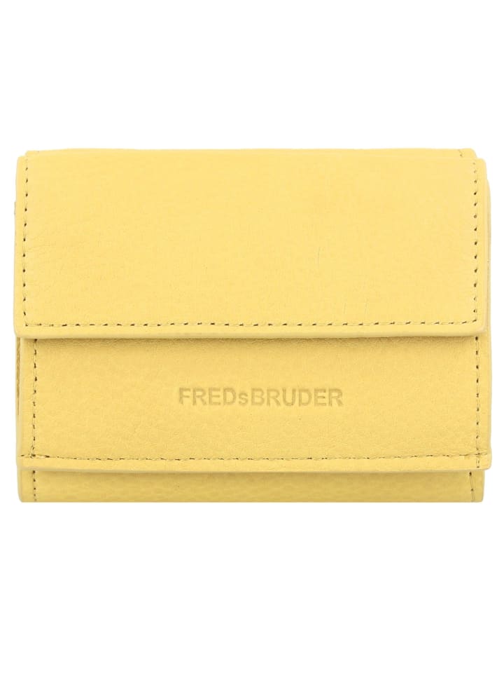 FREDs BRUDER Bobonia Geldbörse Leder 10.5 cm in capri yellow günstig kaufen onesize