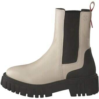 PX Chelsea Boots in weiß