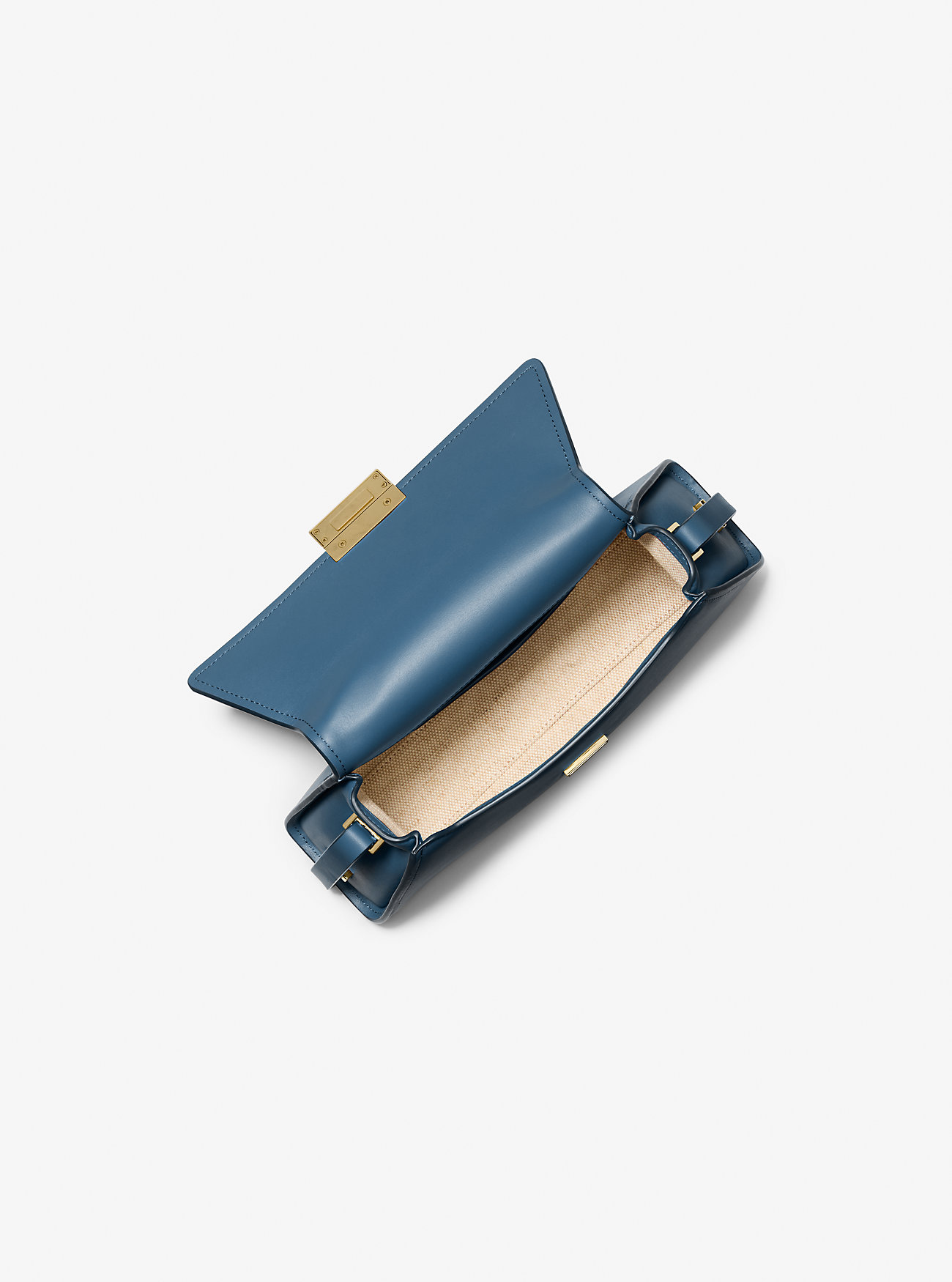 Ludlow Medium Skinnveske – DK CHAMBRAY