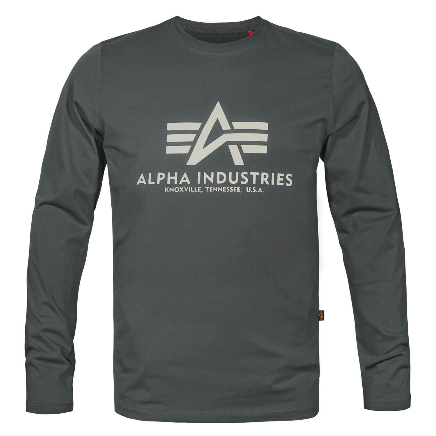 Basic Alpha Langarm Shirt