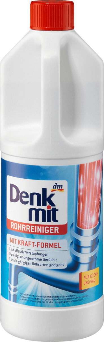 Rohrreiniger für Küche & Bad, 1 l