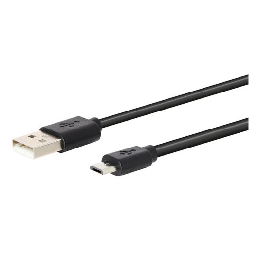 Kabel HIGH ONE 1M zwart MICRO USB