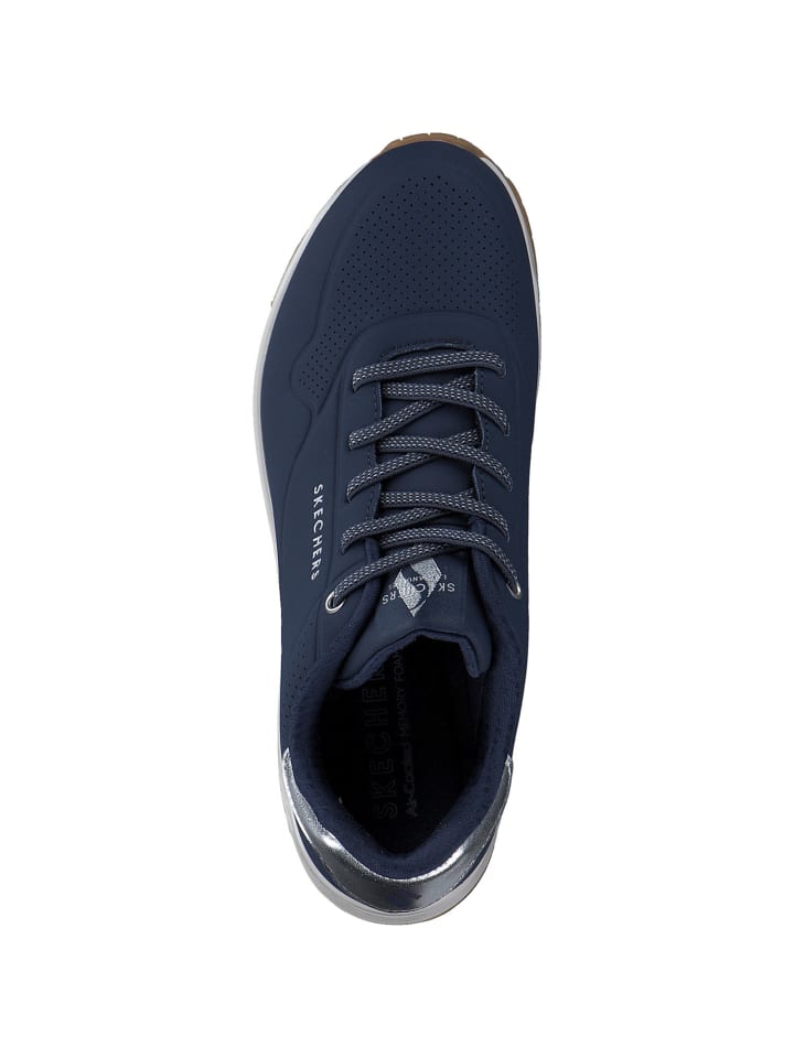 Skechers Sneakers Low in navy/silver günstig kaufen