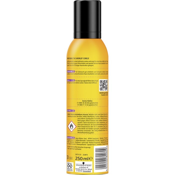 Locken Mousse Lockmittel