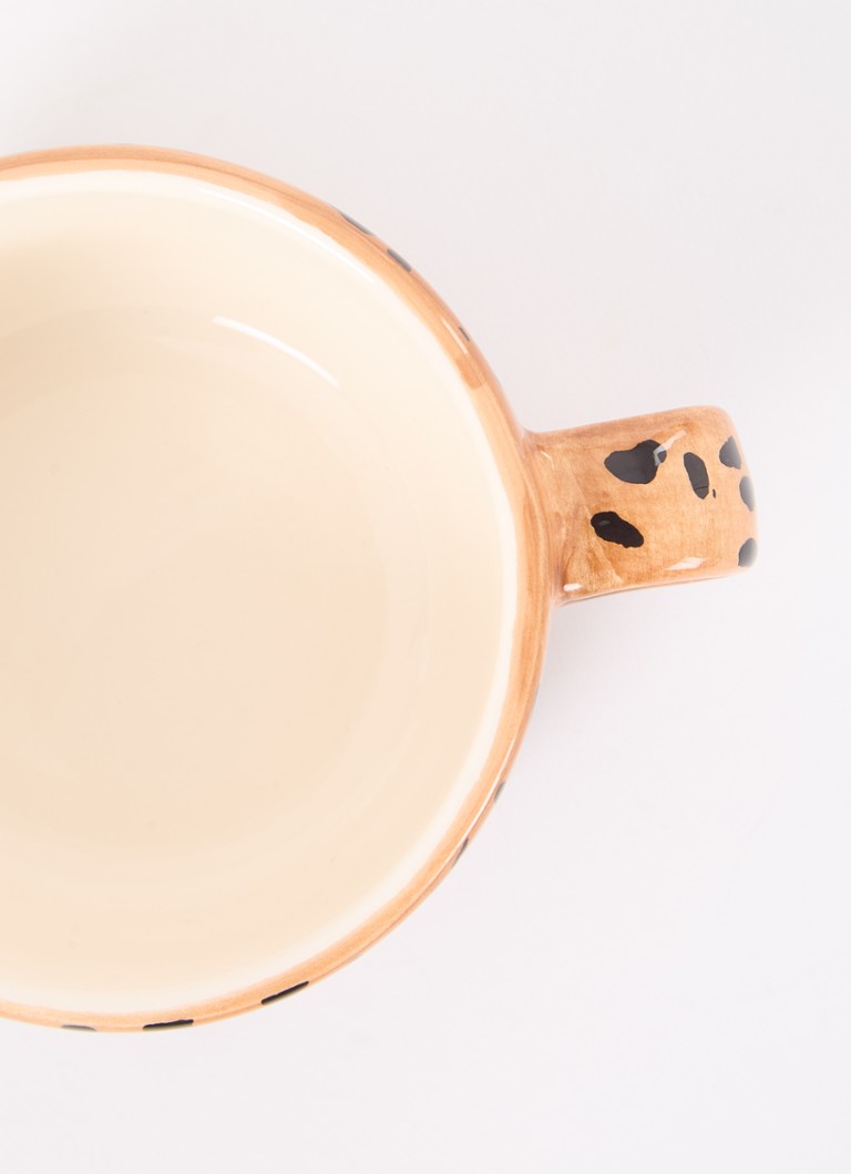 Taza de leopardo Anna + Nina de 25 cl