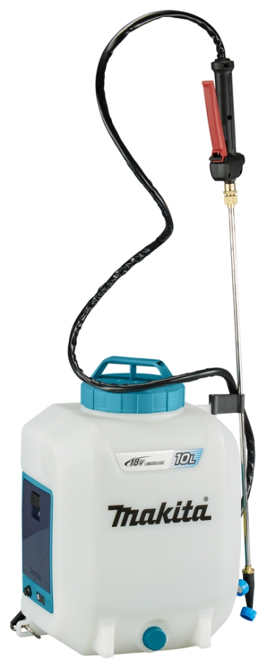 Pulvérisateur à pression dorsal sans fil Makita DUS108Z, 10 litres, 18 volts (batteries et chargeur non inclus).