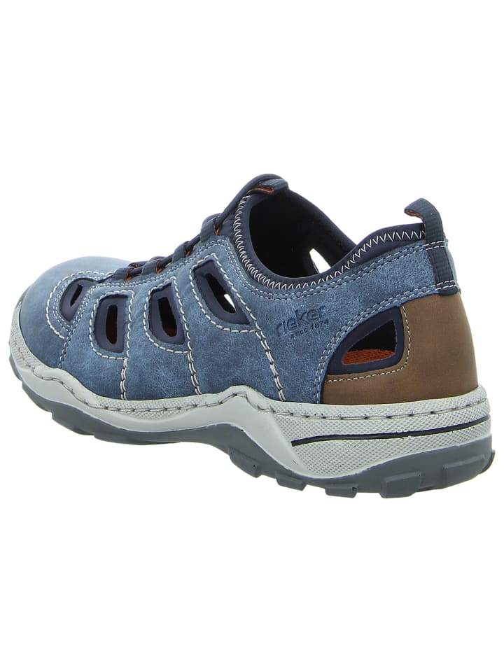 rieker Slipper in blau günstig kaufen
