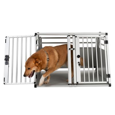 Autohundebox AluRide Doppelbox