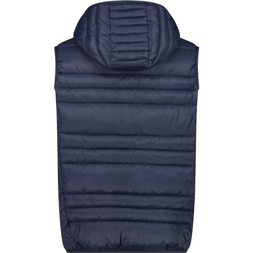 HERREN WESTE MAN VEST ZIP HOOD