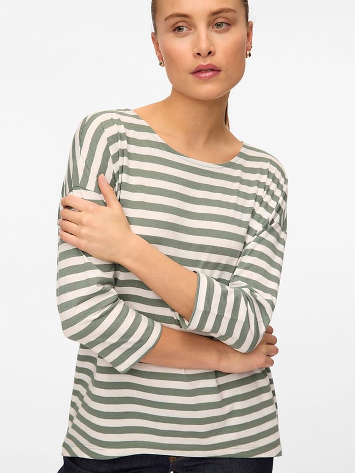 Vero Moda Shirt in Khaki günstig kaufen