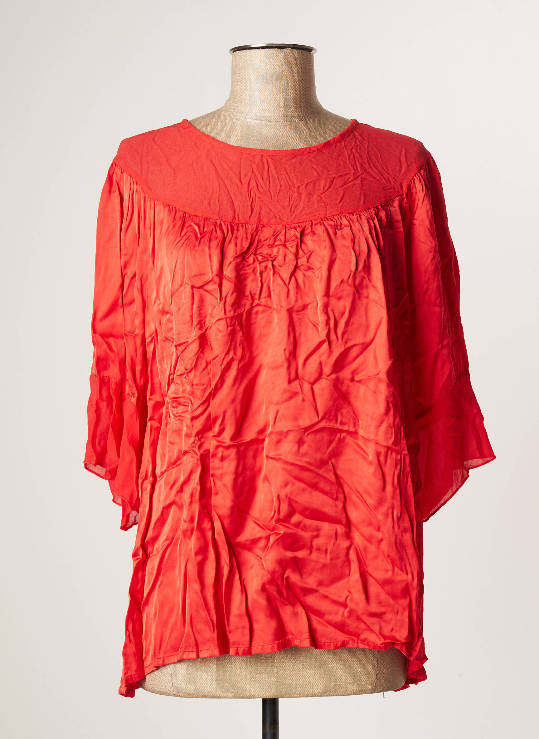 Fracomina Tuniquemanchecourte Femme couleur rouge