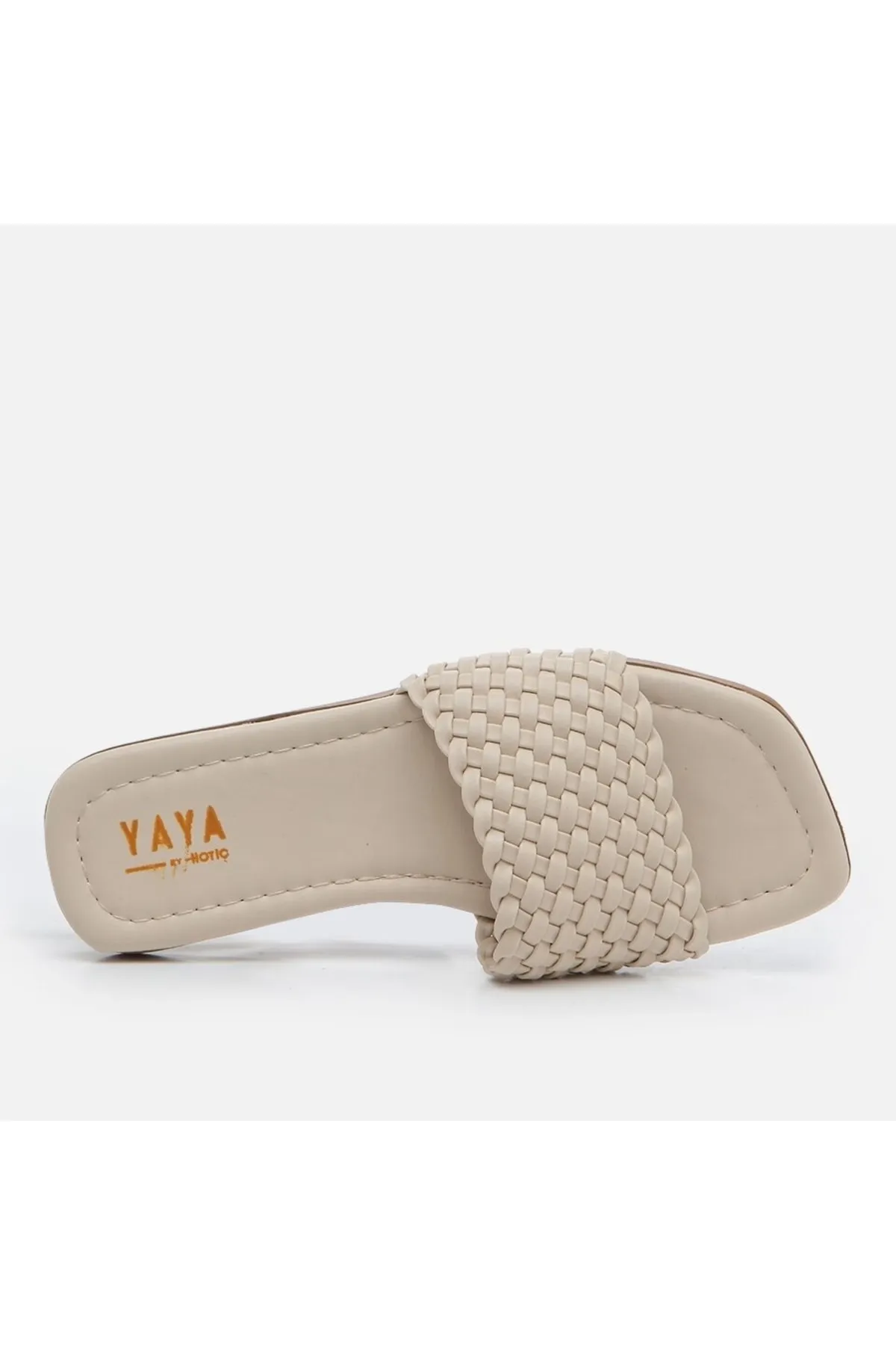 Yaya by Hotiç  Beige Yaya Hausschuhe für Damen