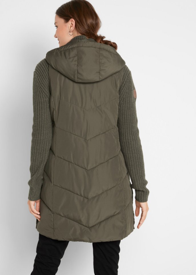 Steppweste aus recyceltem Polyester
