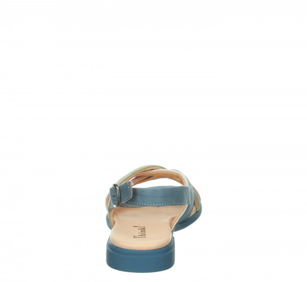 KAMAA Riemchensandale - Denim/Kombi
