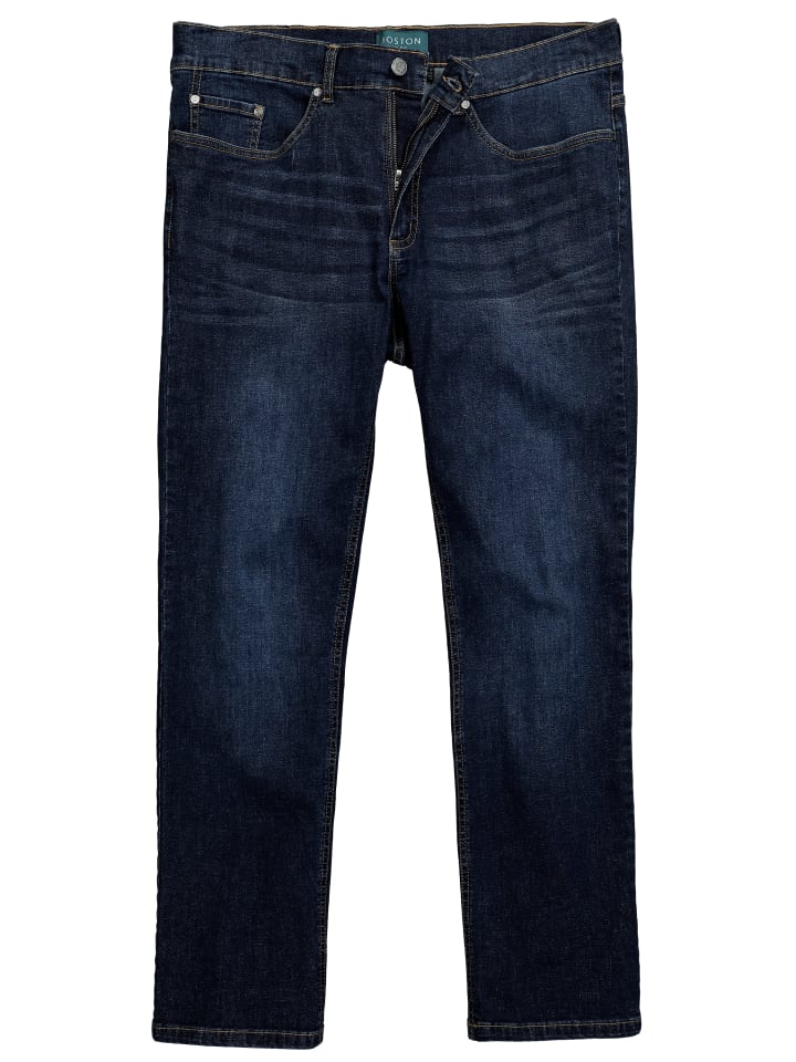 Boston Park Jeanshose in dark blue denim günstig kaufen