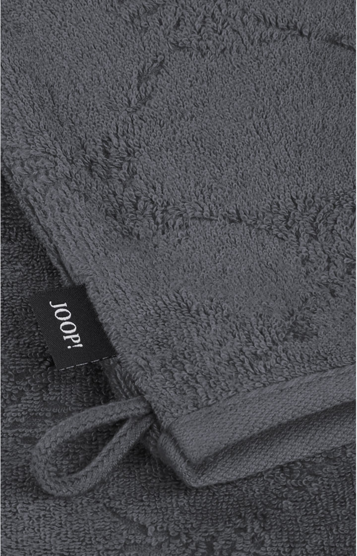 Waschhandschuh Uni-Cornflower, Anthrazit  - im JOOP!