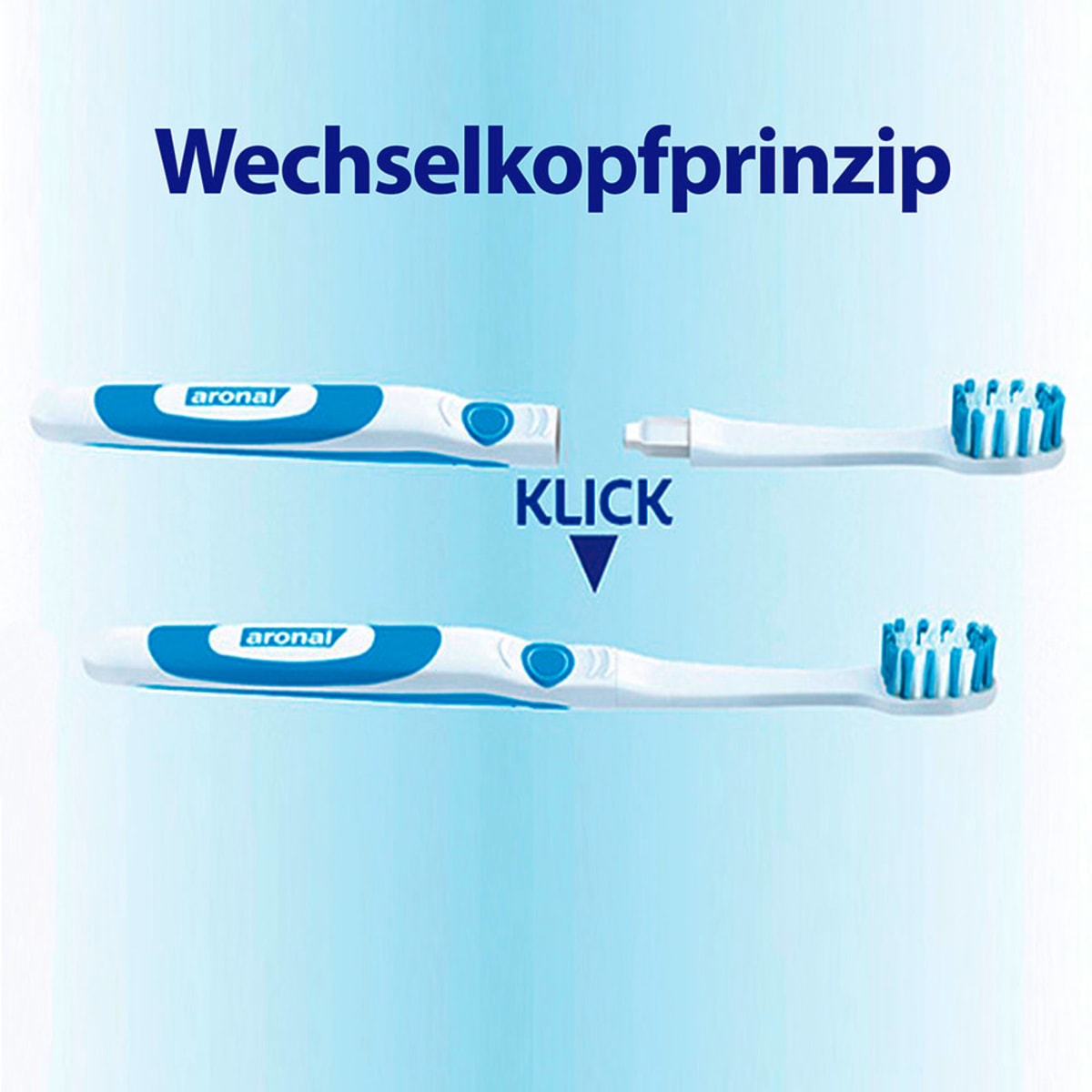 Aufsteckbürsten öko-dent mittel, 3 St