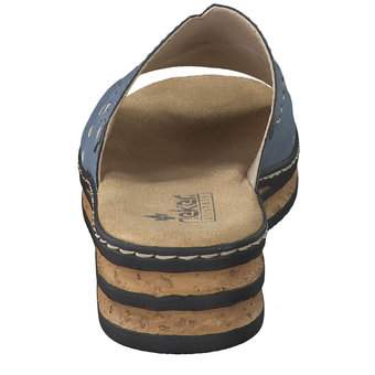 Rieker Pantolette in blau