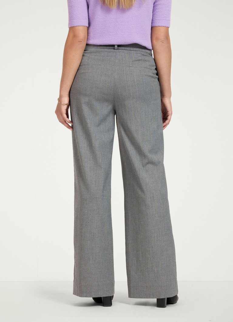 Pantaloni Lexie a vita media e gamba larga di Studio Anneloes, dal design unisex.