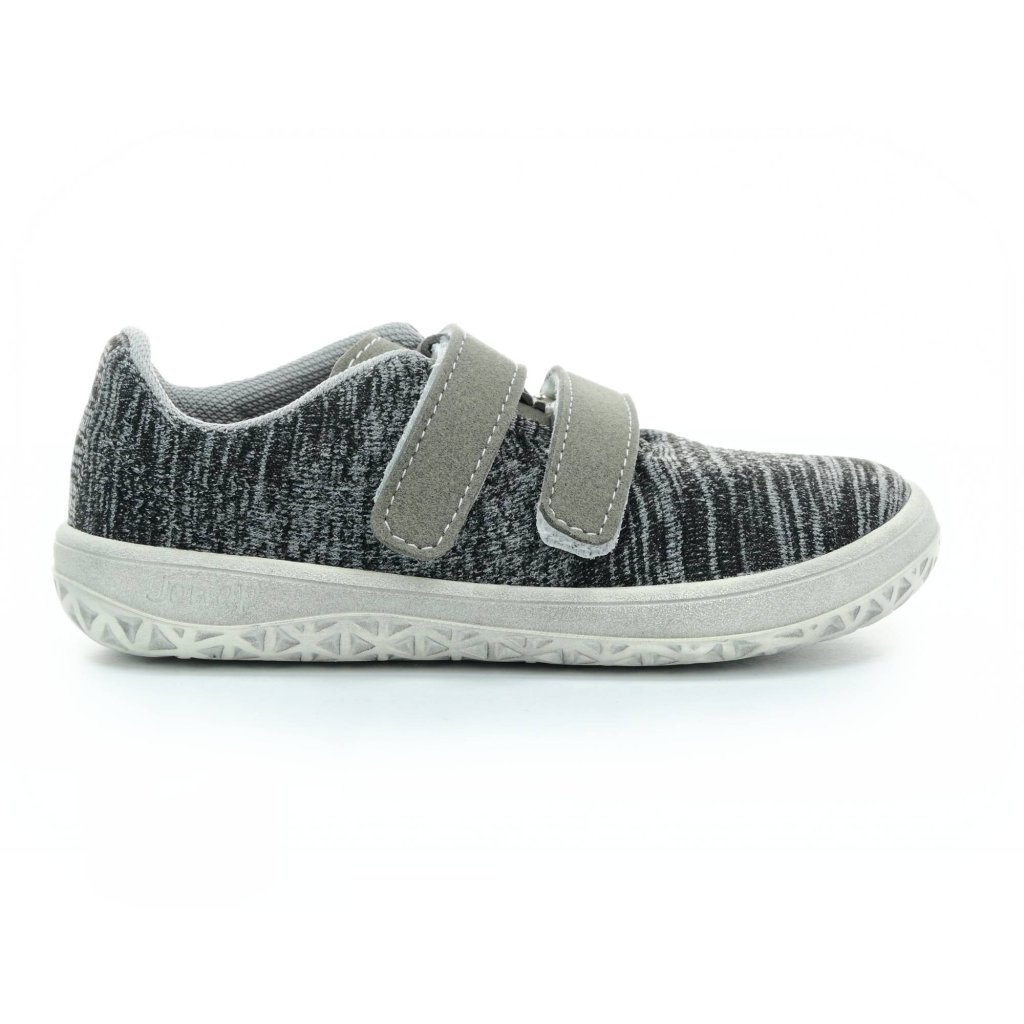 Jonap Knitt 3D grau Barfuß-Sneakers