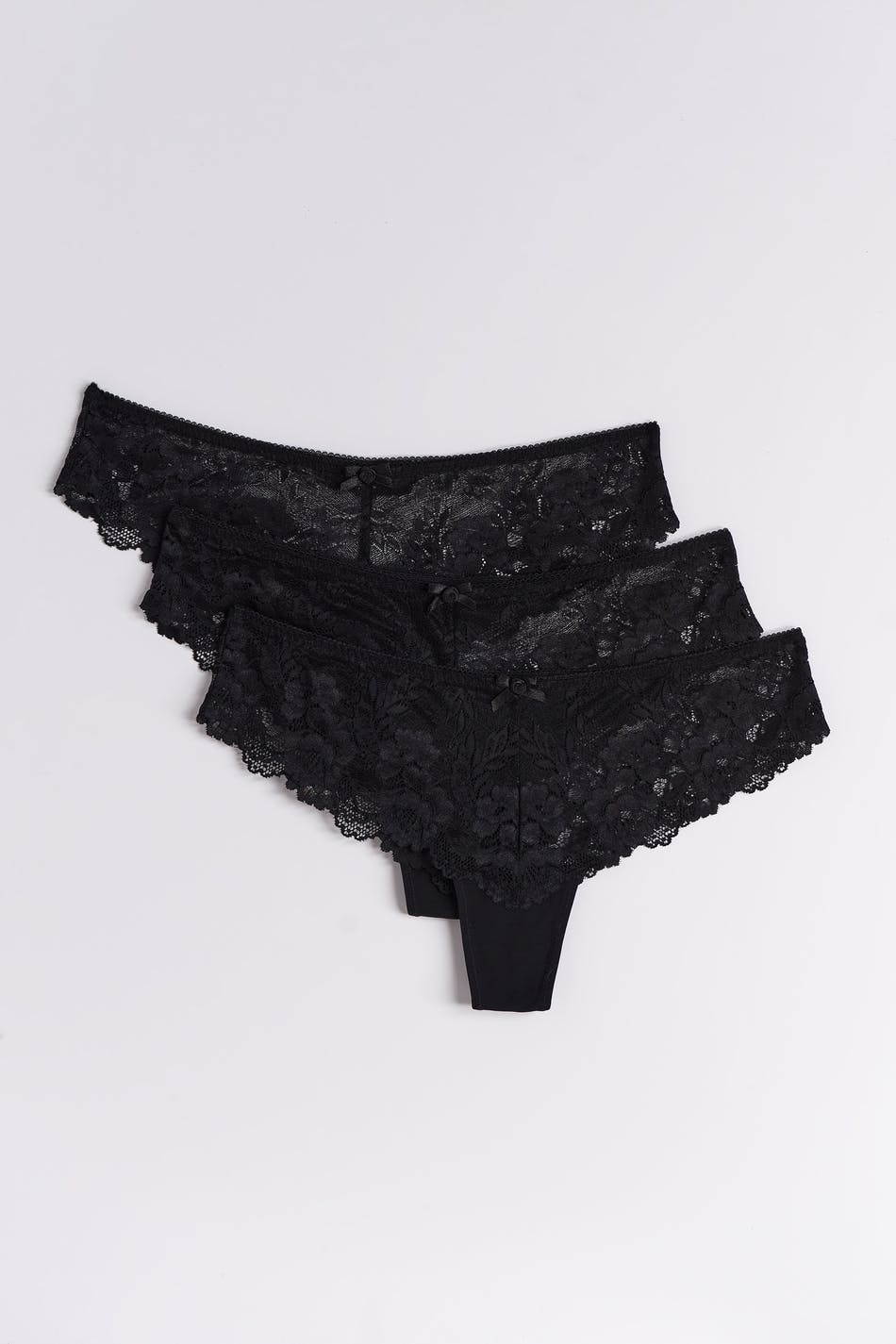 3-pack lace string