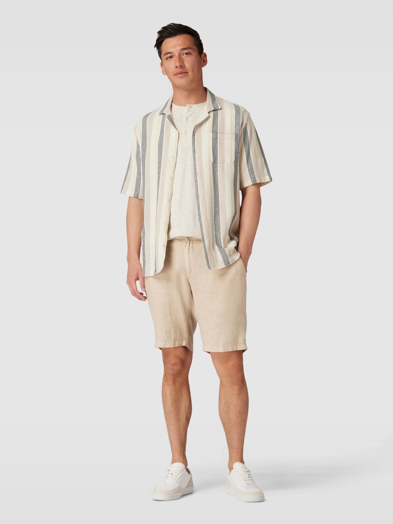Bermudas mit elastischem Bund Modell 'BALU' in beige
