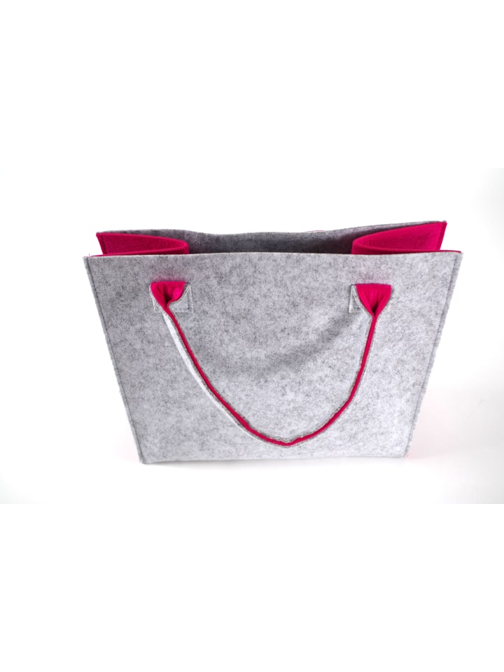 kobolo Einkaufstasche PINKFELTBAG in Grau günstig kaufen onesize