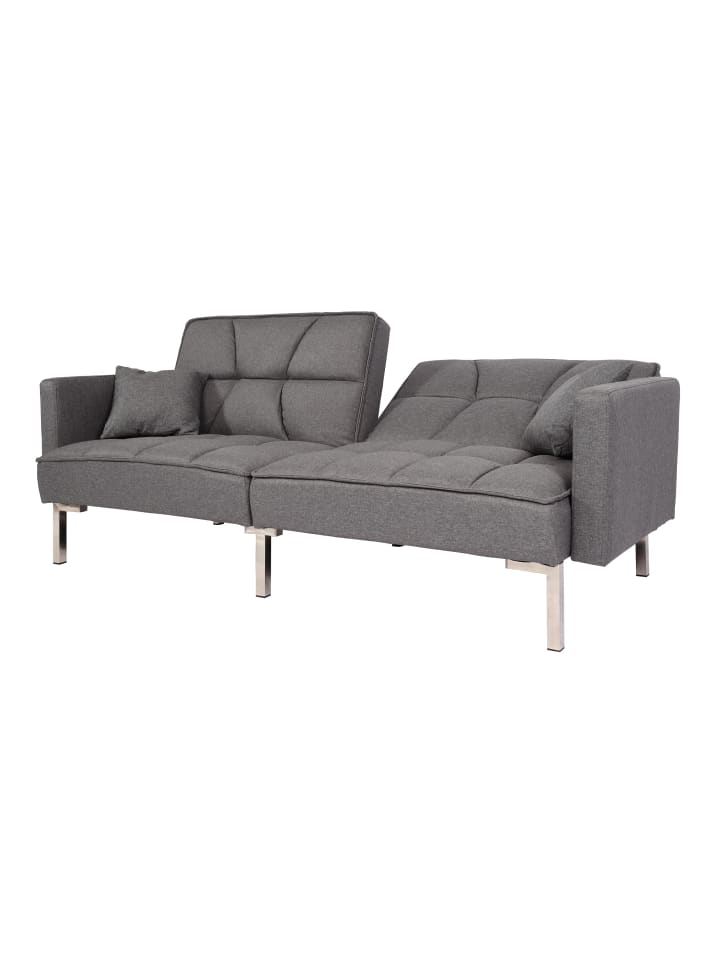 MCW Schlafsofa K65, Stoff/Textil grau günstig kaufen onesize