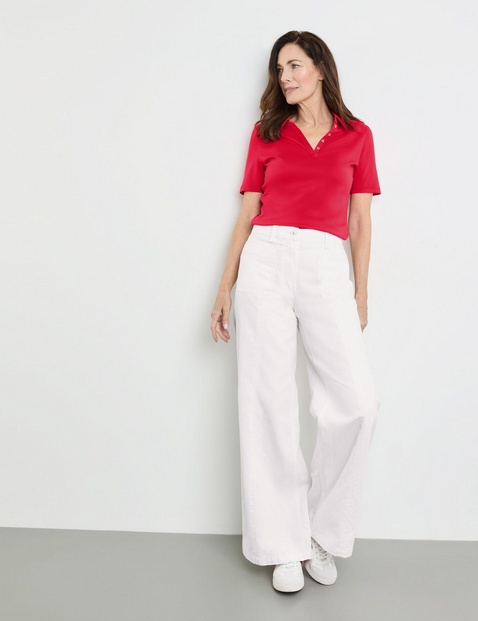 Poloshirt aus Baumwolle