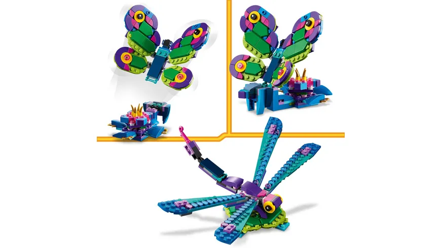 LEGO Creator 3in1 31157 Exotischer Pfau