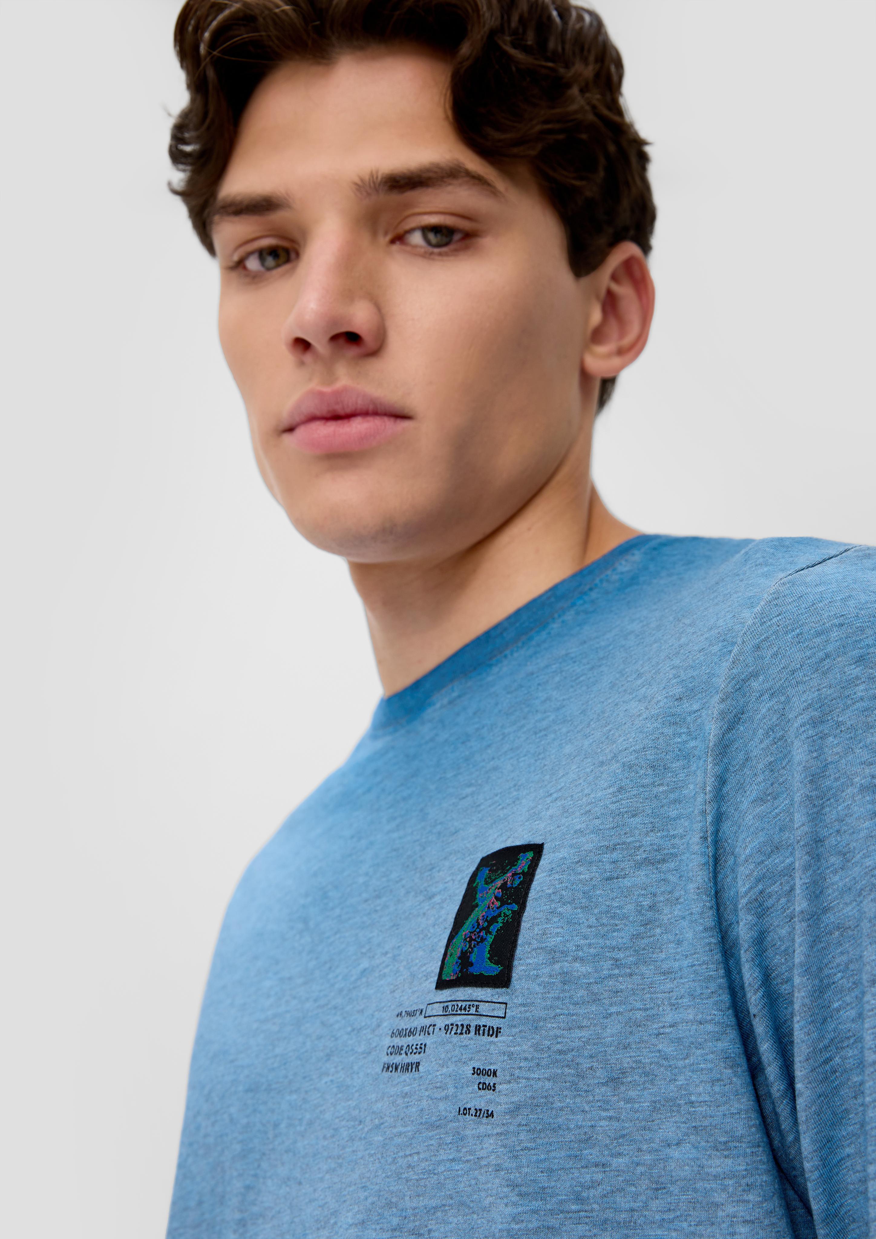 Longsleeve mit Applikation  2138495-55D0