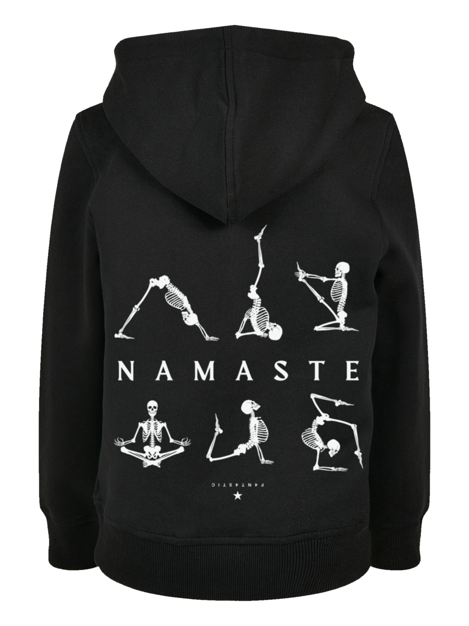 Sweatshirt 'Namaste Yoga Skelett Halloween'