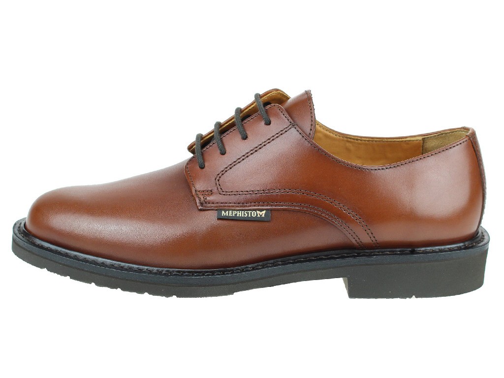 MEPHISTO Komfort Schnürer braun