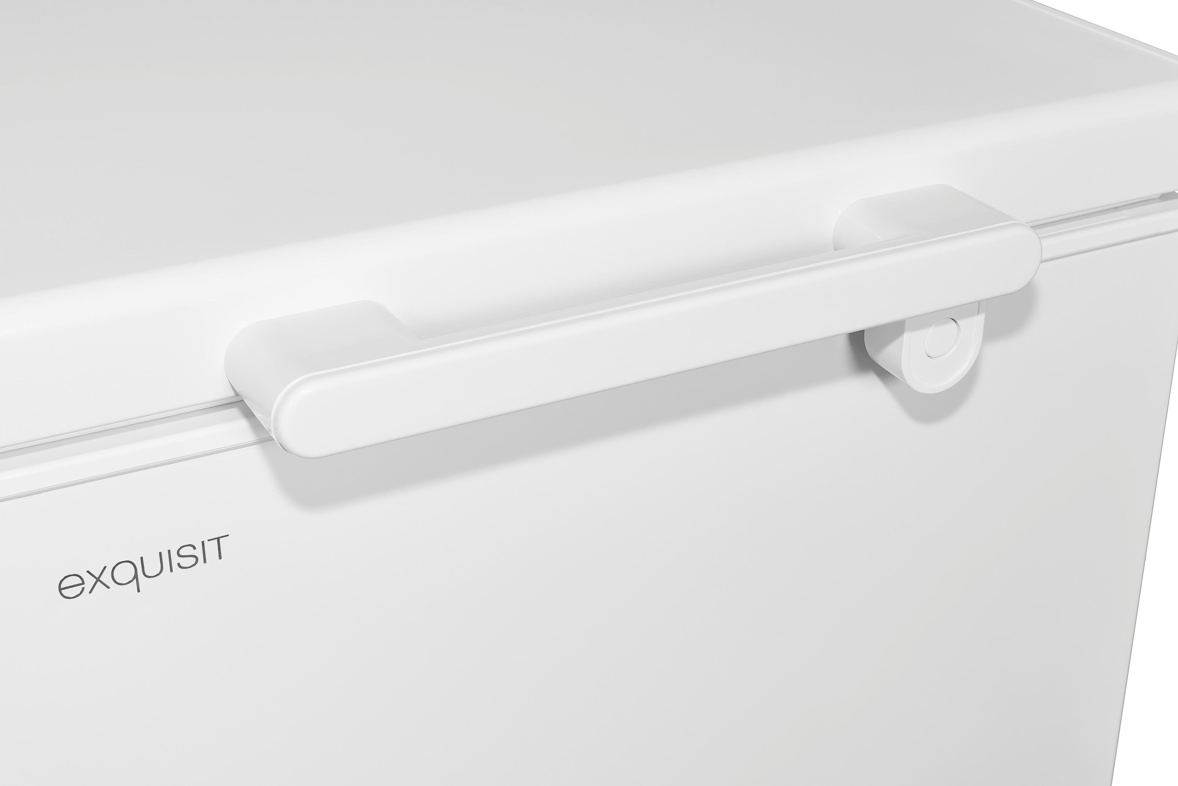 exquisit Gefriertruhe GT100-010E, 54.6 cm breit, 95 l, praktisch und kompakt