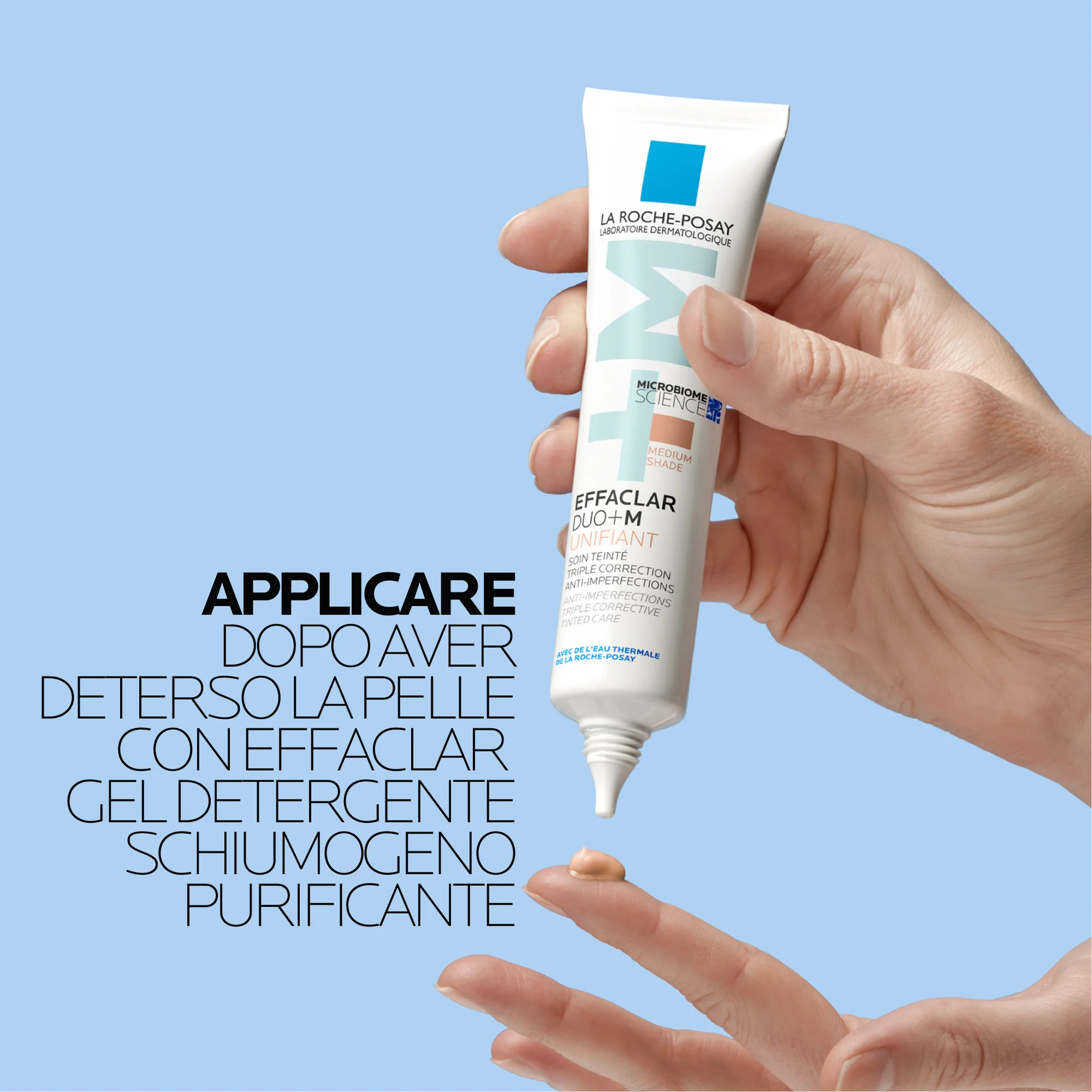 Effaclar Duo+M Unifiant - Tratamento corretivo, uniformizador e purificante - Creme facial com cor para imperfeições