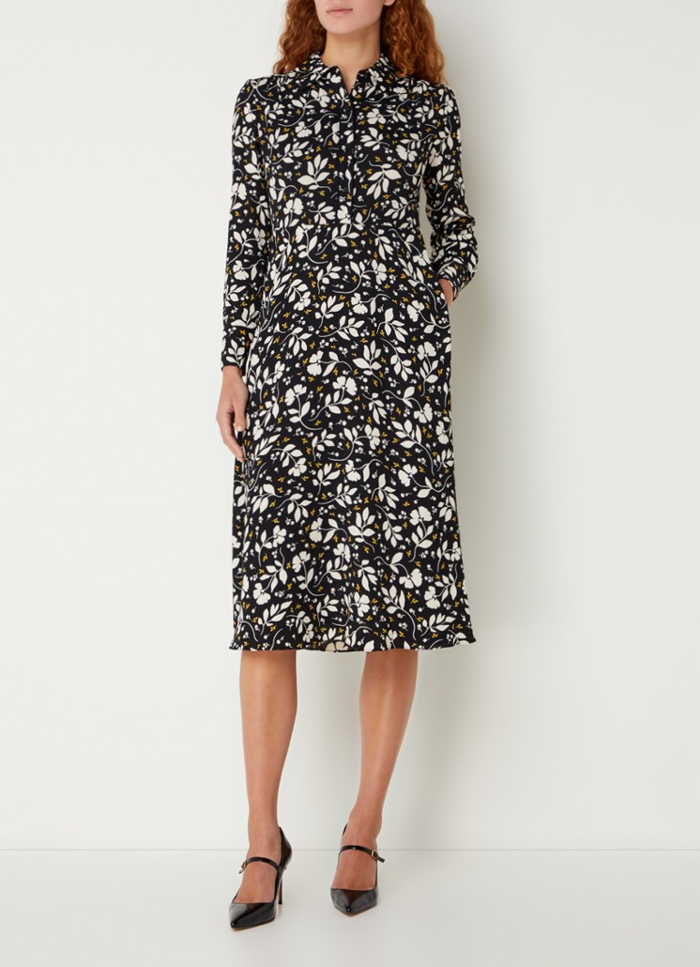 Rochie-tunică midi Georgina de Hobbs cu imprimeu floral