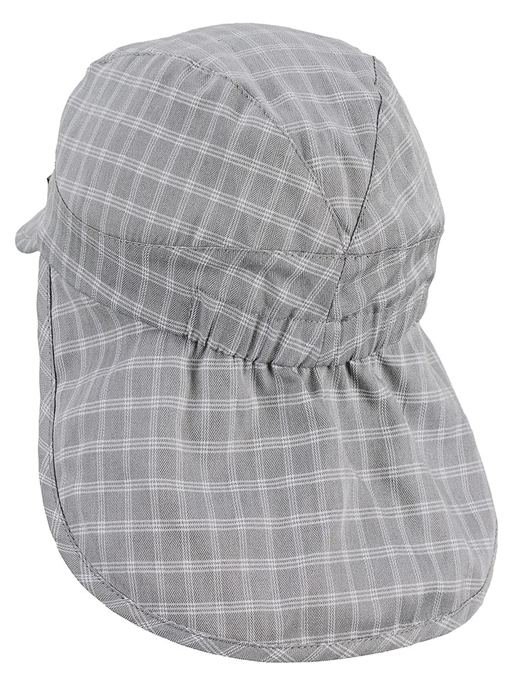 Sterntaler Schirmmütze mit Nackenschutz in Grau günstig kaufen