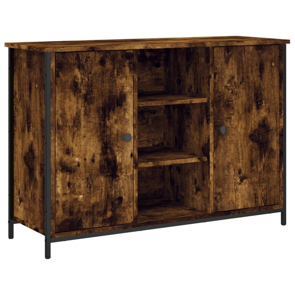 vidaXL Sideboard Sideboard Räuchereiche 100x35x70 cm Holzwerkstoff (1 St)