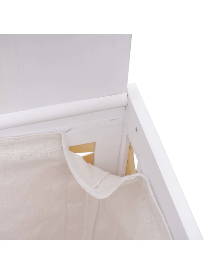 MCW Wäschekorb G37, Weiß günstig kaufen onesize